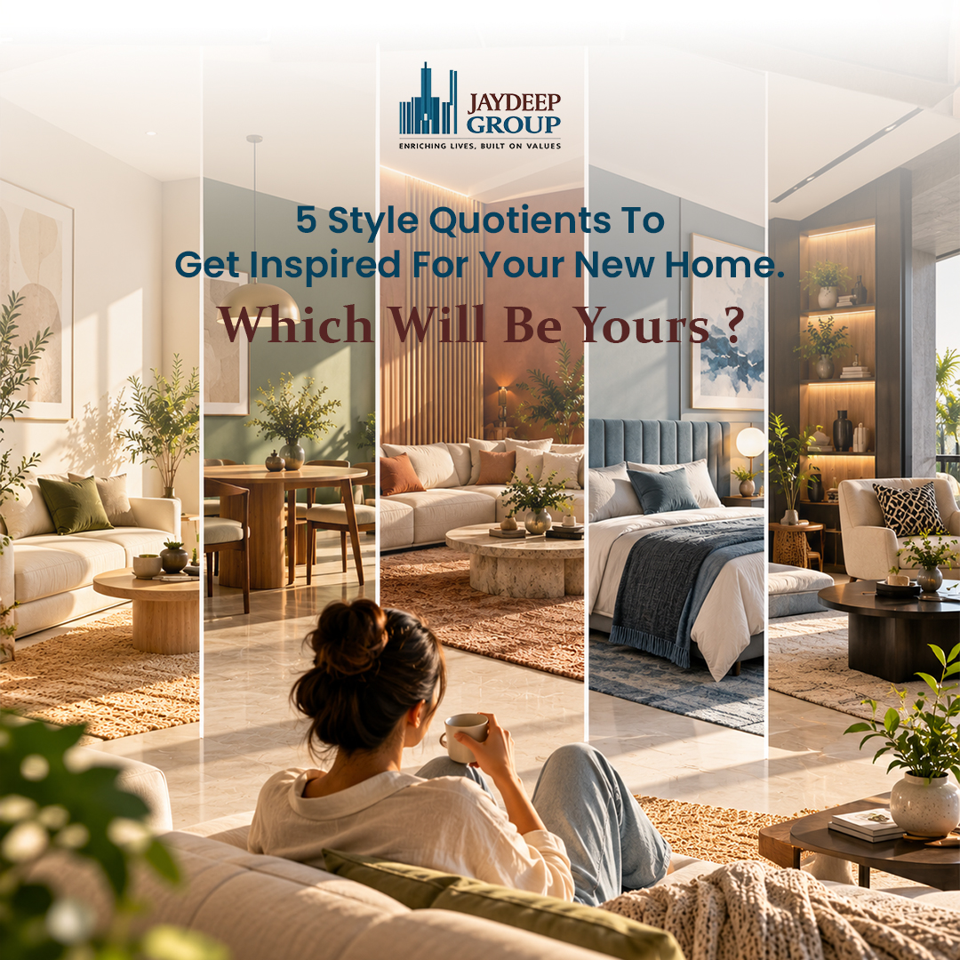 5 style quotients for your new home. Which will be yours ?